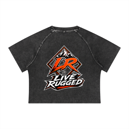 WOMEN’S DUSTLINE CROP TEE