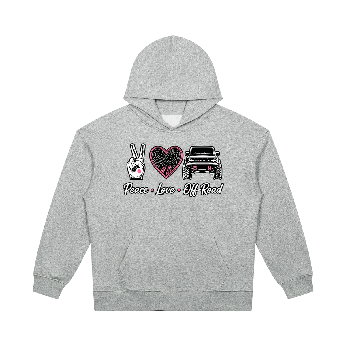 Bronco Edition - Unisex Heavyweight Pullover Hoodie