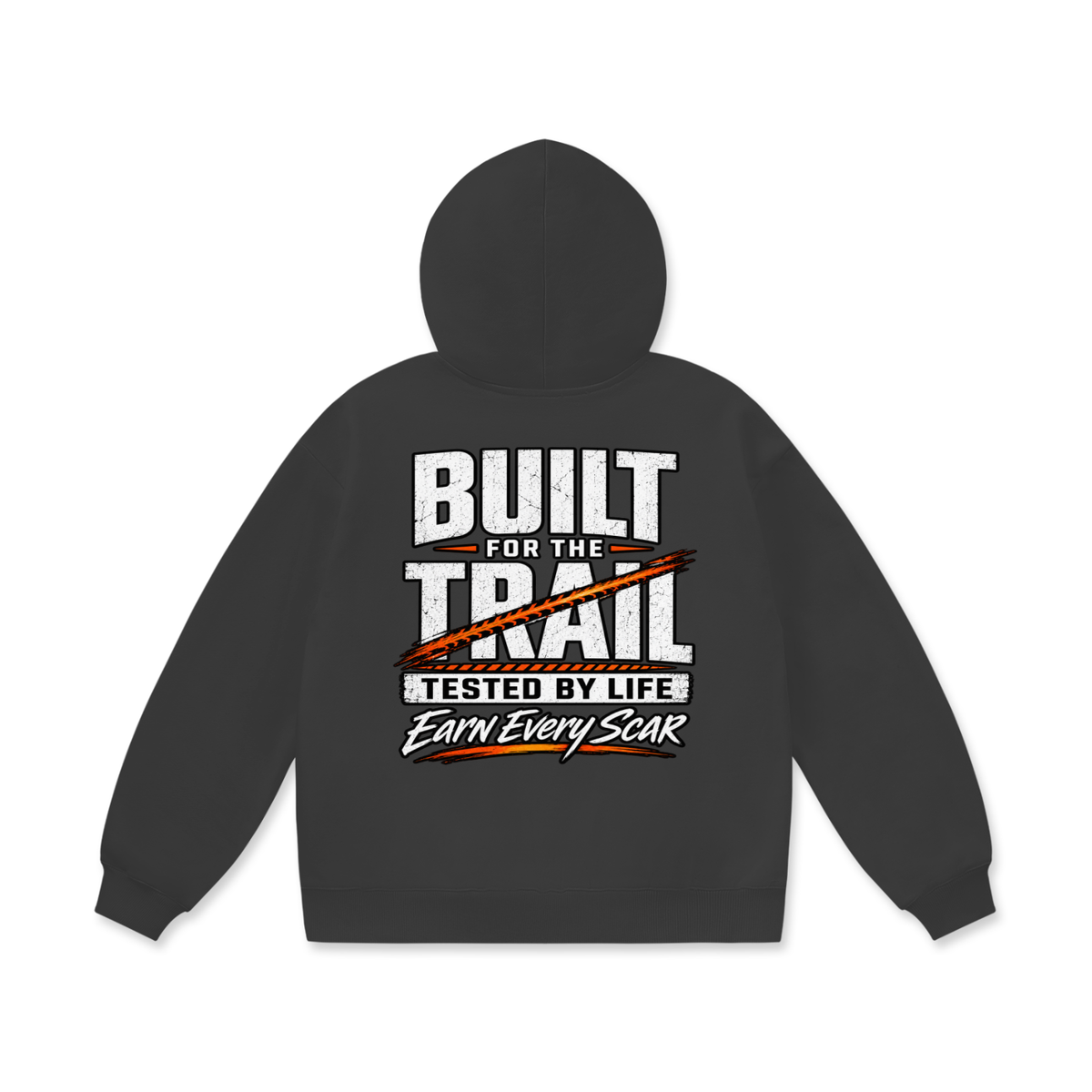 Trail built - Oversize Heavyweight Fleece Hoodie