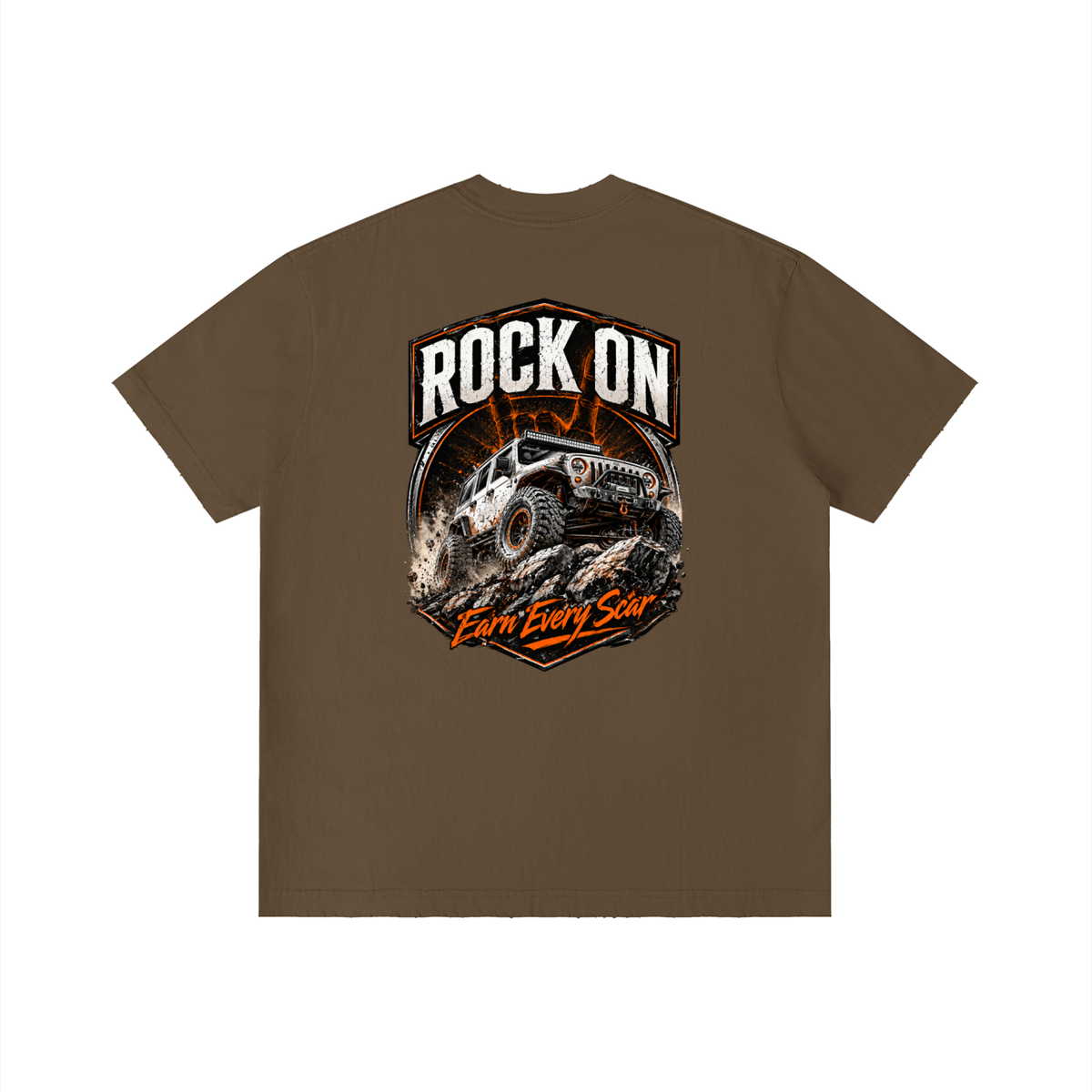 Rock On Unisex Vintage Wash Distressed
