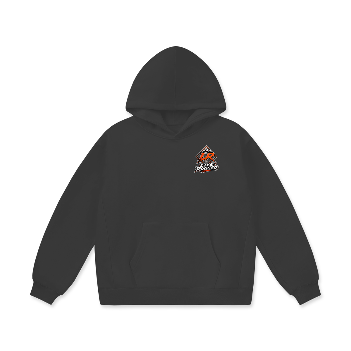 Rock On Oversize Heavyweight Fleece Hoodie