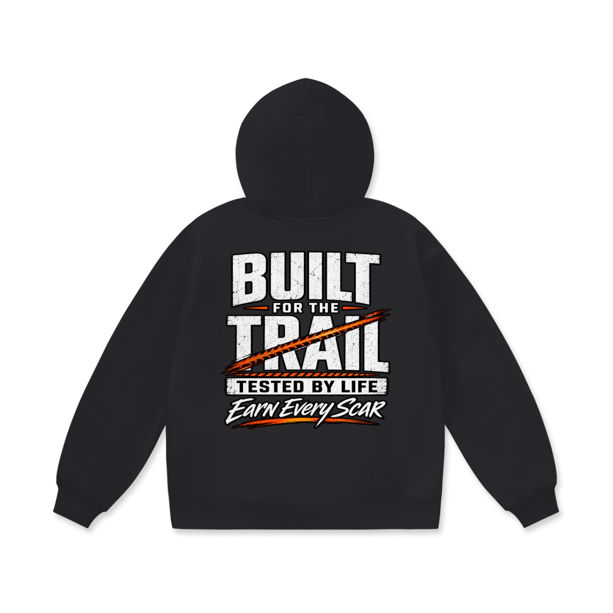 Trail built - Oversize Heavyweight Fleece Hoodie