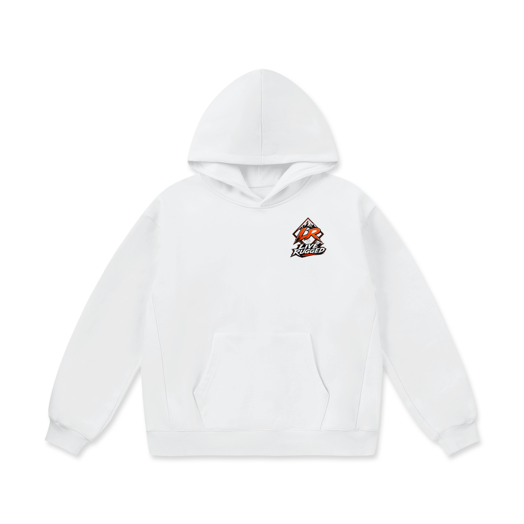 Rock On Oversize Heavyweight Fleece Hoodie