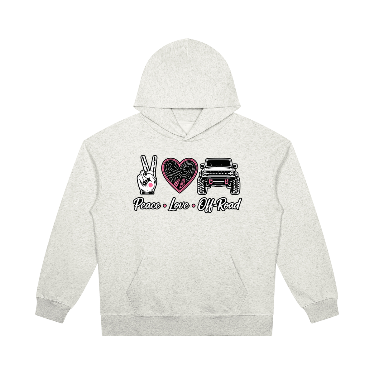 Bronco Edition - Unisex Heavyweight Pullover Hoodie