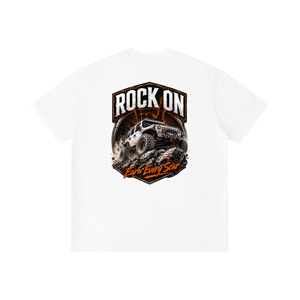 Rock On Unisex Vintage Wash Distressed