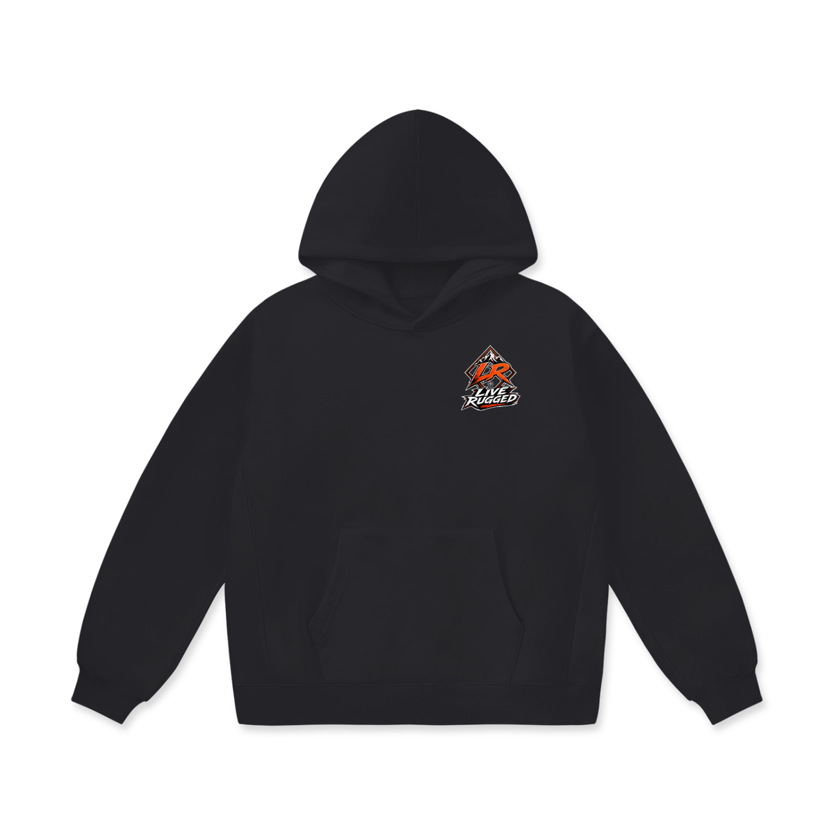 Rock On Oversize Heavyweight Fleece Hoodie