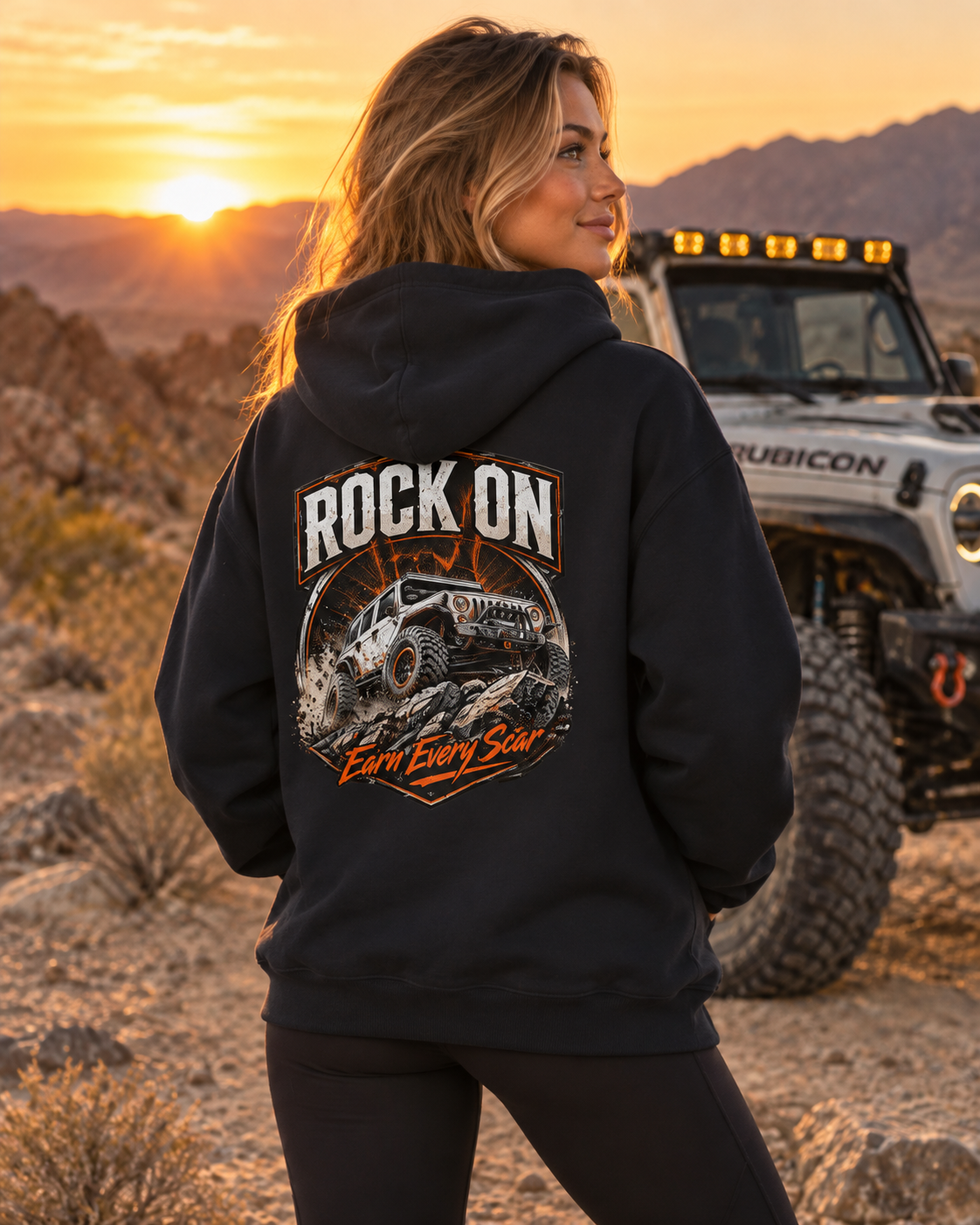 Trail built - Oversize Heavyweight Fleece Hoodie
