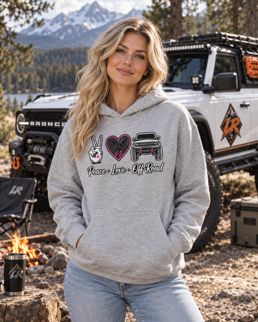 Bronco Edition - Unisex Heavyweight Pullover Hoodie