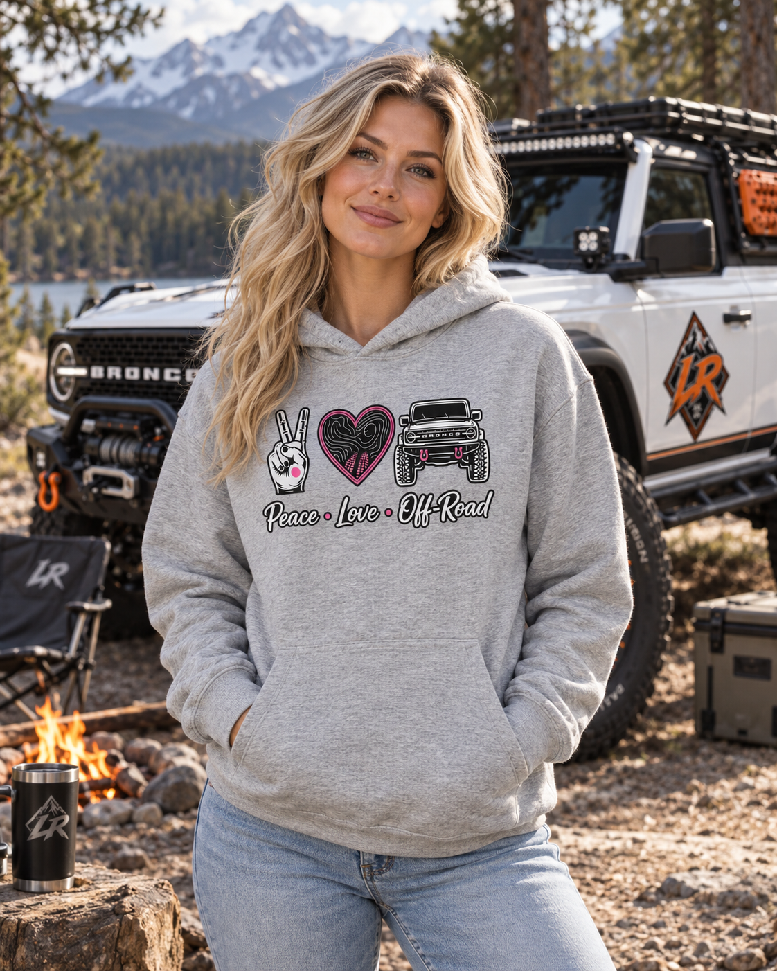 Bronco Edition - Unisex Heavyweight Pullover Hoodie