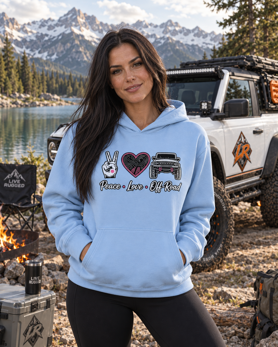 Bronco Edition - Unisex Heavyweight Pullover Hoodie