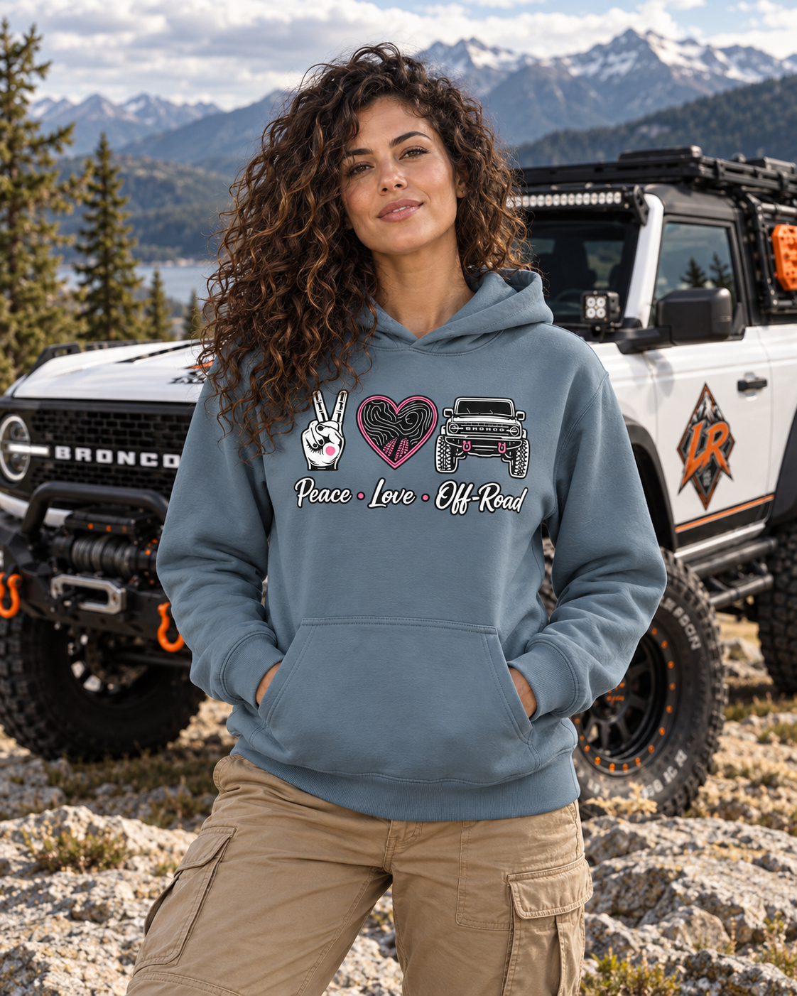 Bronco Edition - Unisex Heavyweight Pullover Hoodie