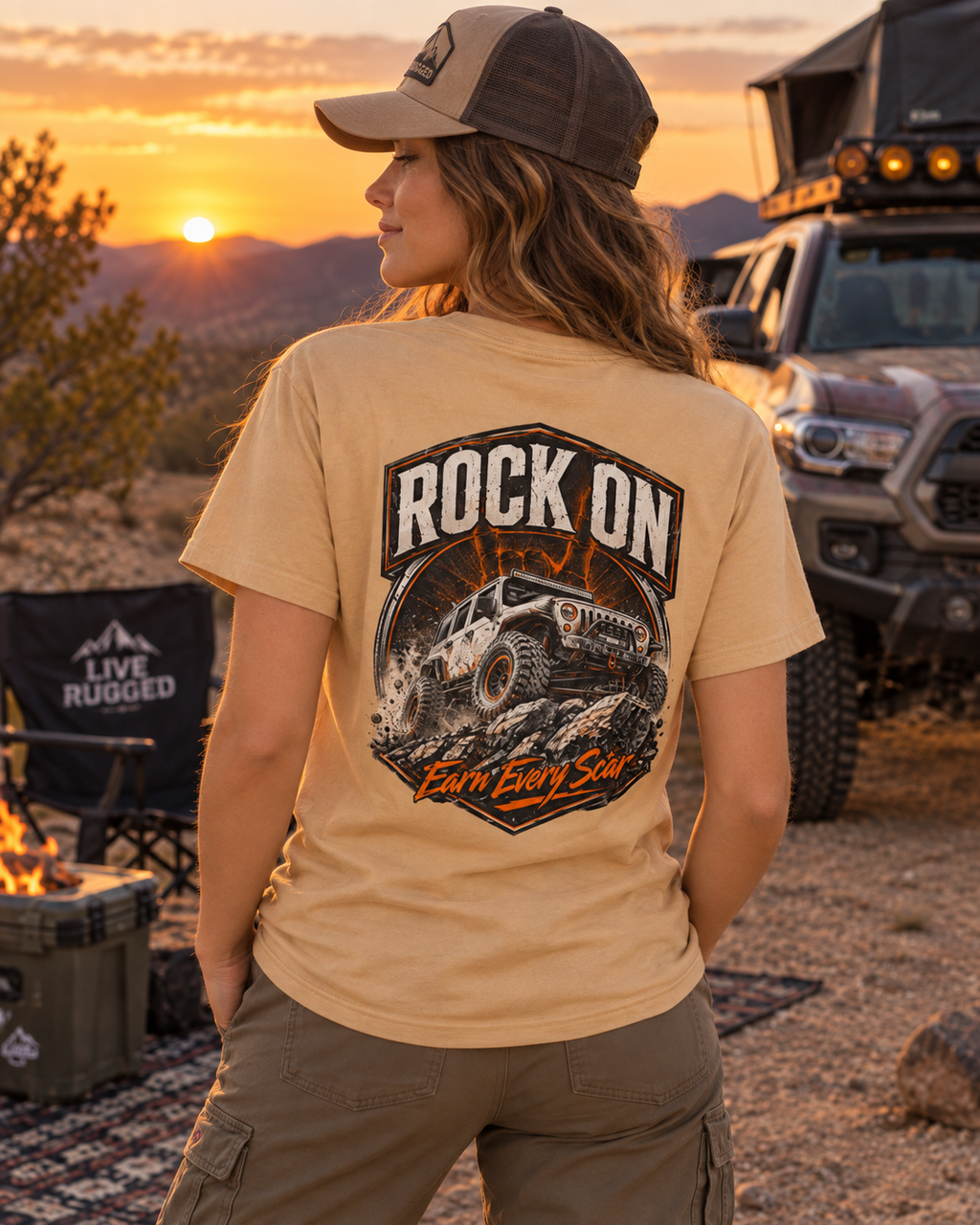 Rock On Pure Cotton Unisex T-Shirt
