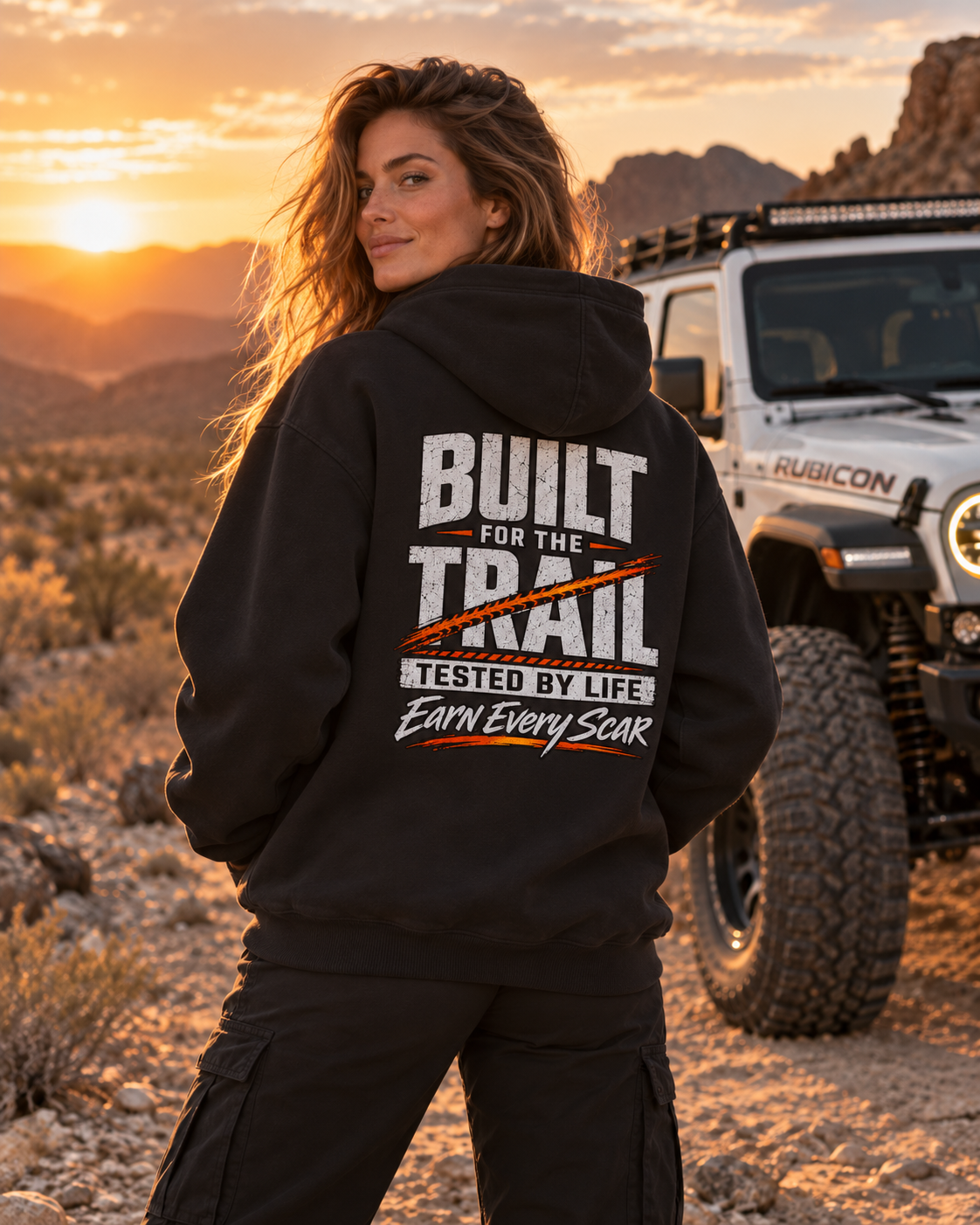 Rock On Oversize Heavyweight Fleece Hoodie