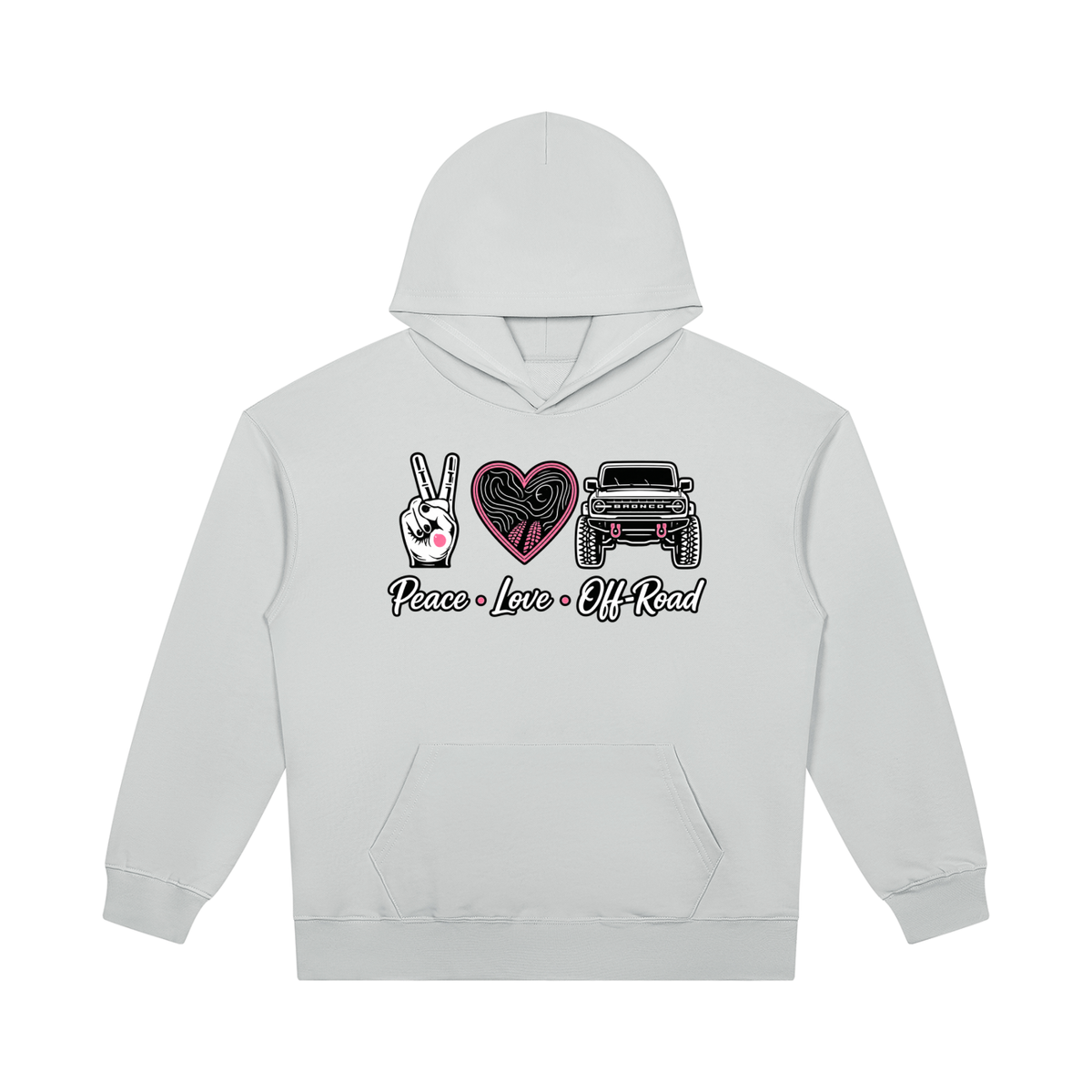 Bronco Edition - Unisex Heavyweight Pullover Hoodie