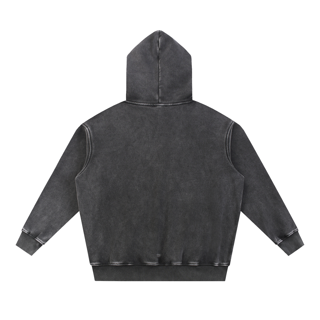 Bronco Edition - Snow Wash Fleece Oversize Hoodie